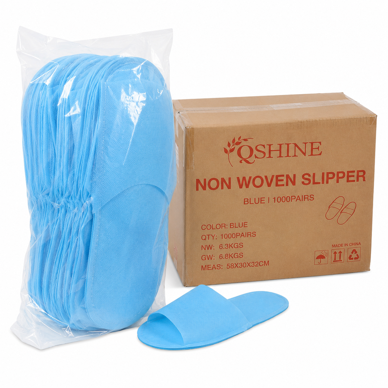 QShine Non Woven Slippers
