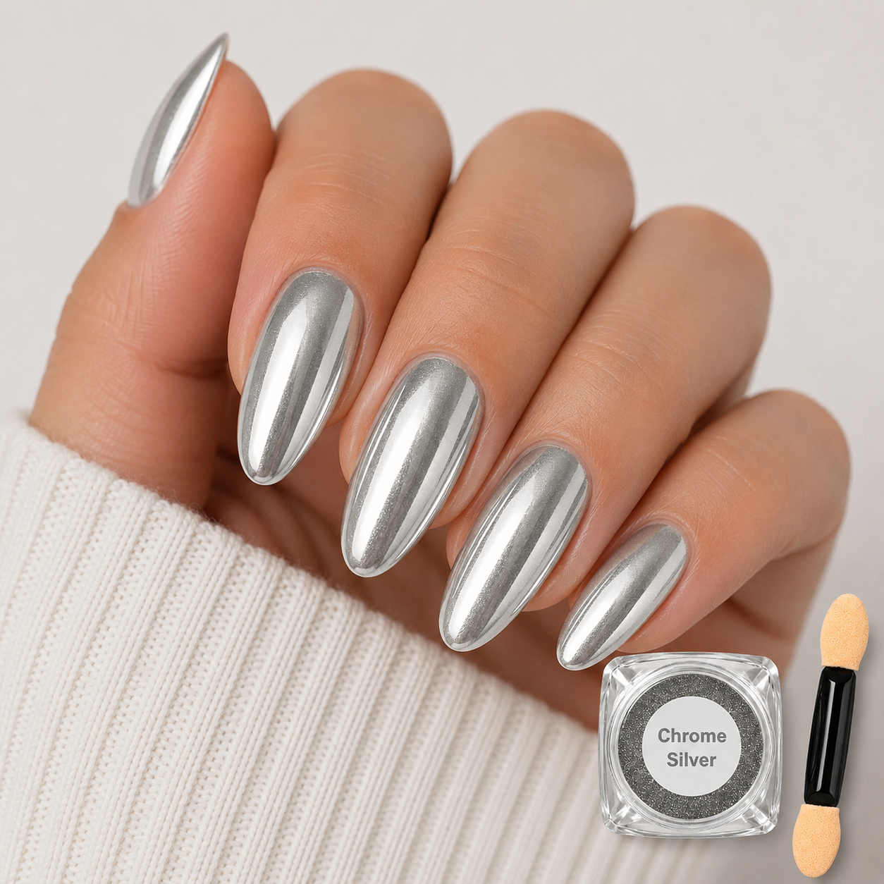 QS Silver Chrome Powder