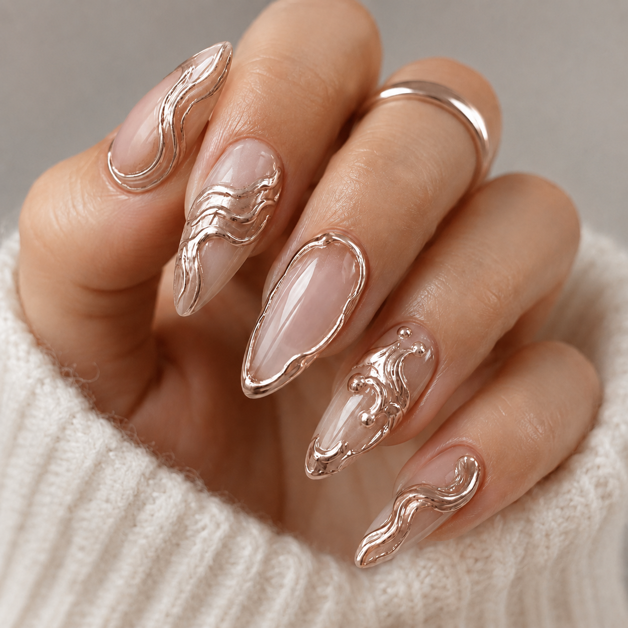 NG 3D Metal Emboss Gel