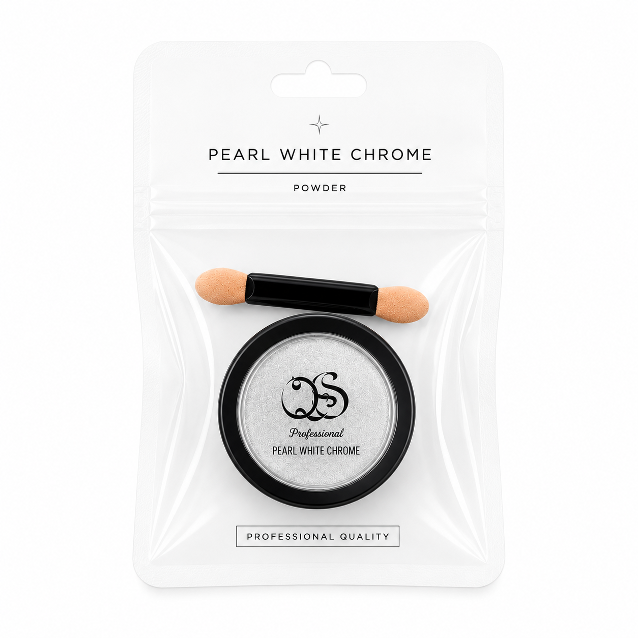 QS Pearl White Chrome Powder