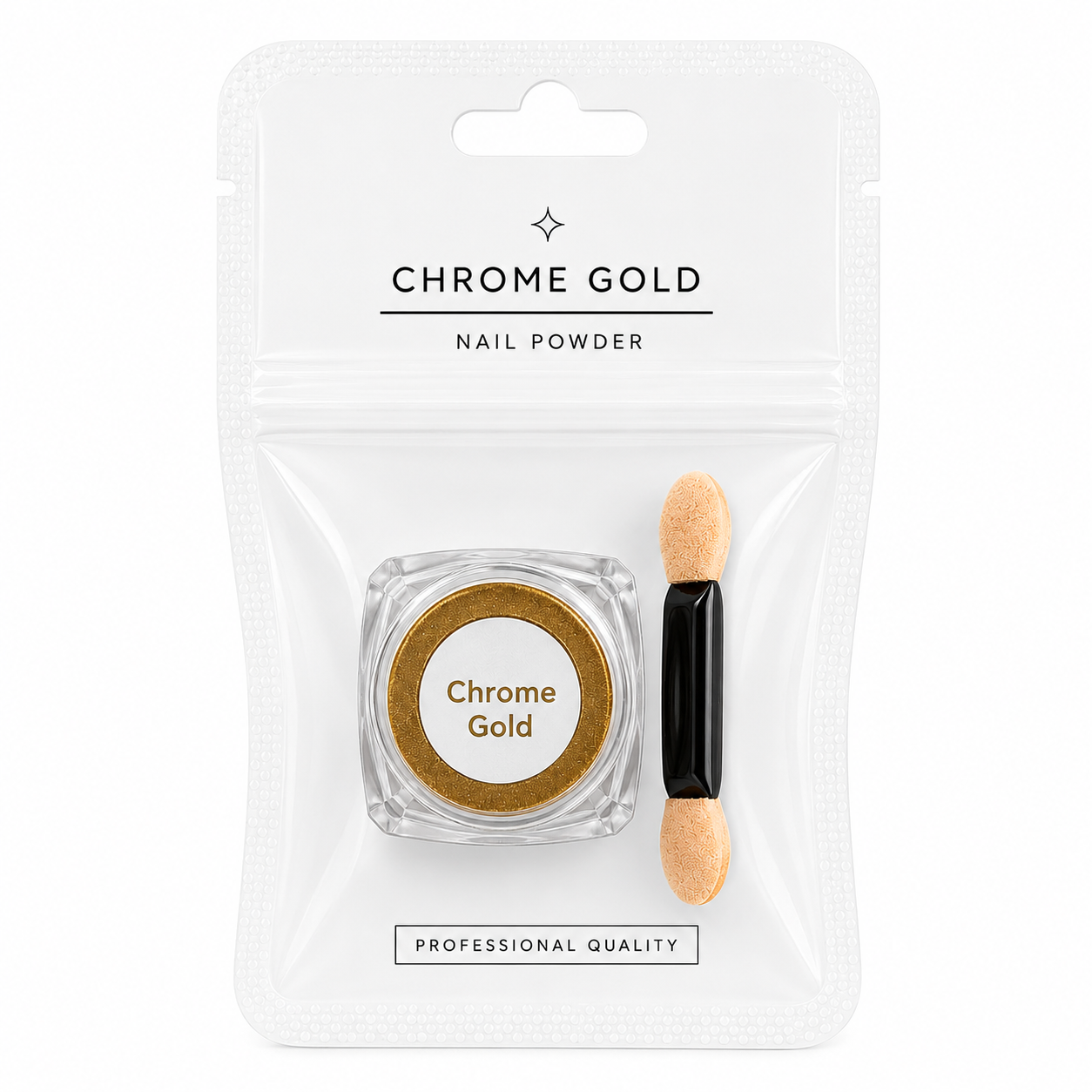 QS Gold Chrome Powder #1