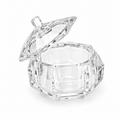 Empty Glass Crystal Jar
