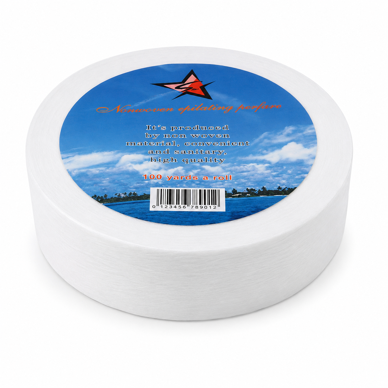Silver Non-woven Epilating Strips