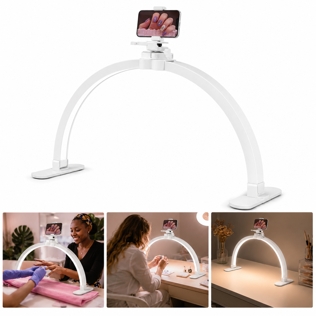 Half Moon Light Foldable Lamp
