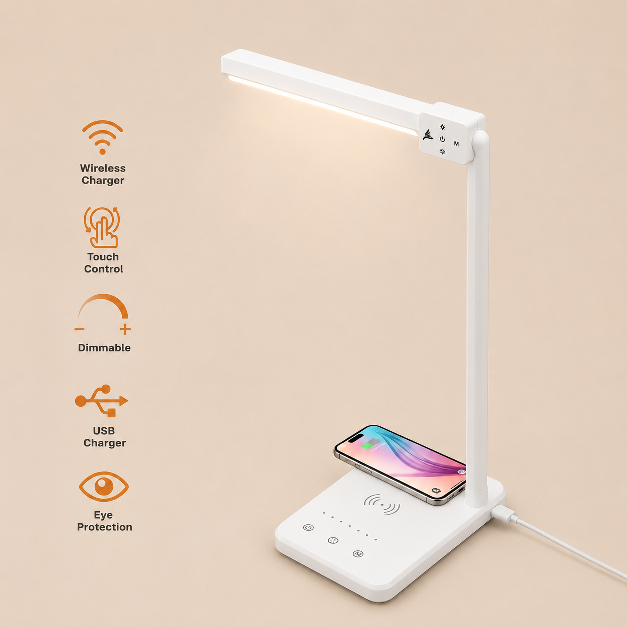 LED Desk Lamp (Black)