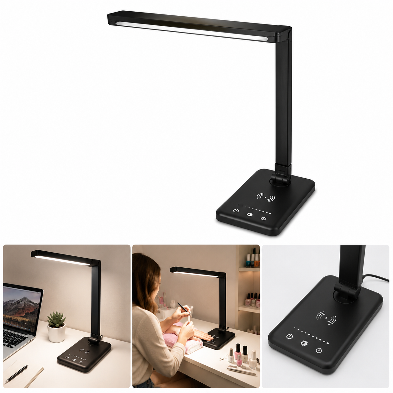 LED Desk Lamp (Black)