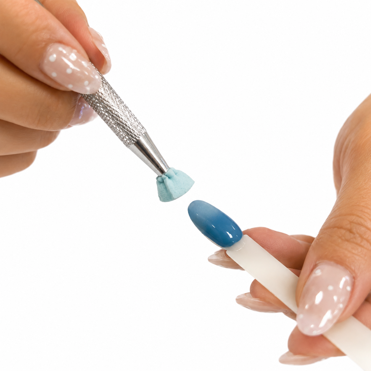 Chrome Powder Dapping Set