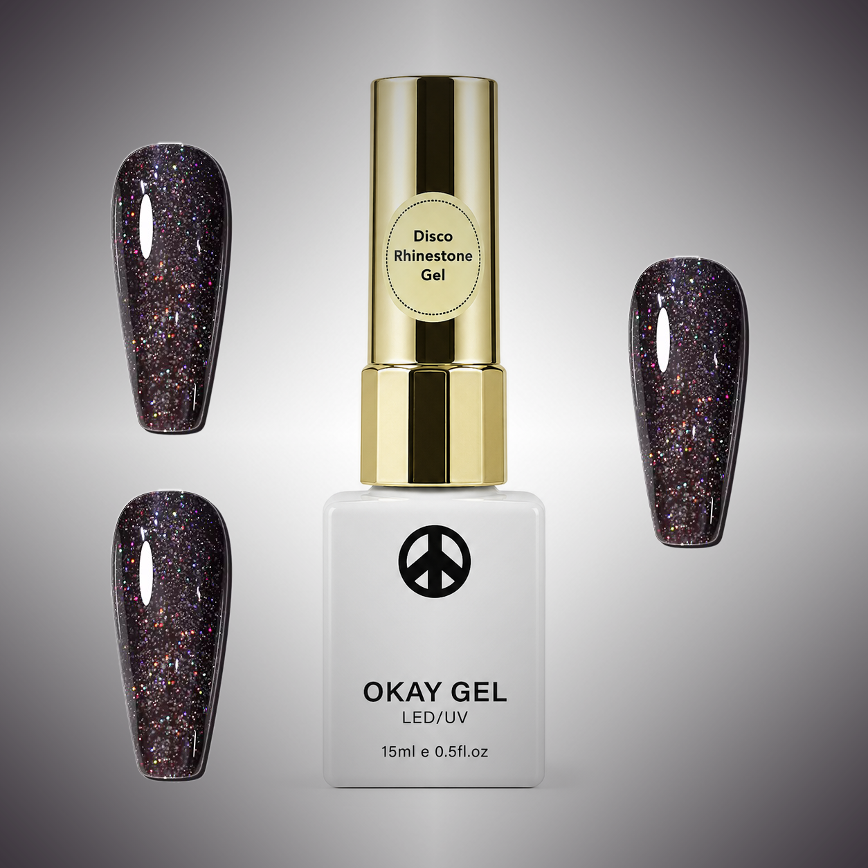 OKAY Disco Rhinestone #7
