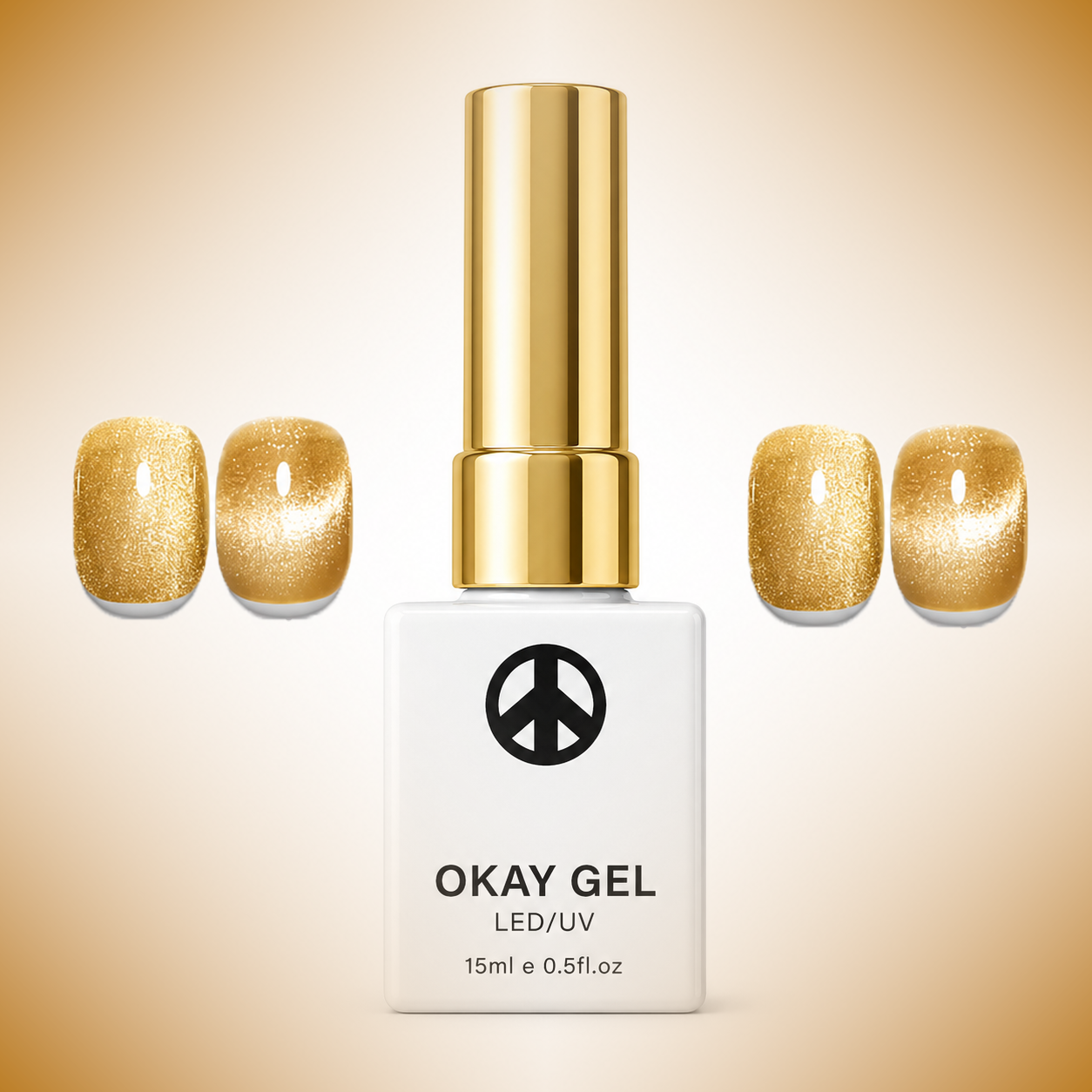 Gold Plate Cat Eyes #10