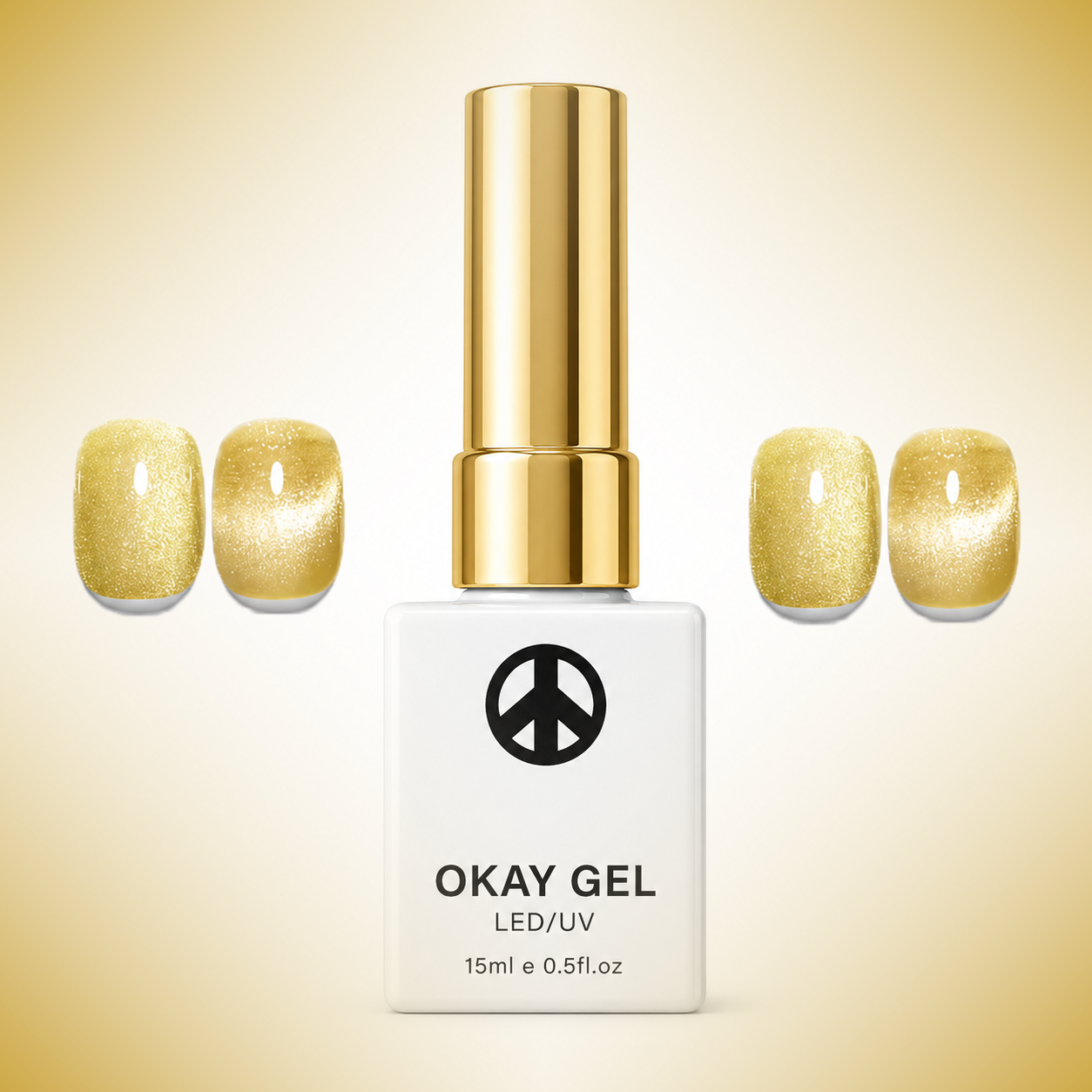 Gold Plate Cat Eyes #8